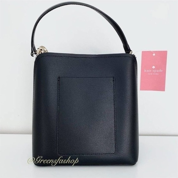 Kate spade Purse & wallet Darcy Black Small Bucket Bag Crossbody - Picture 5 of 11